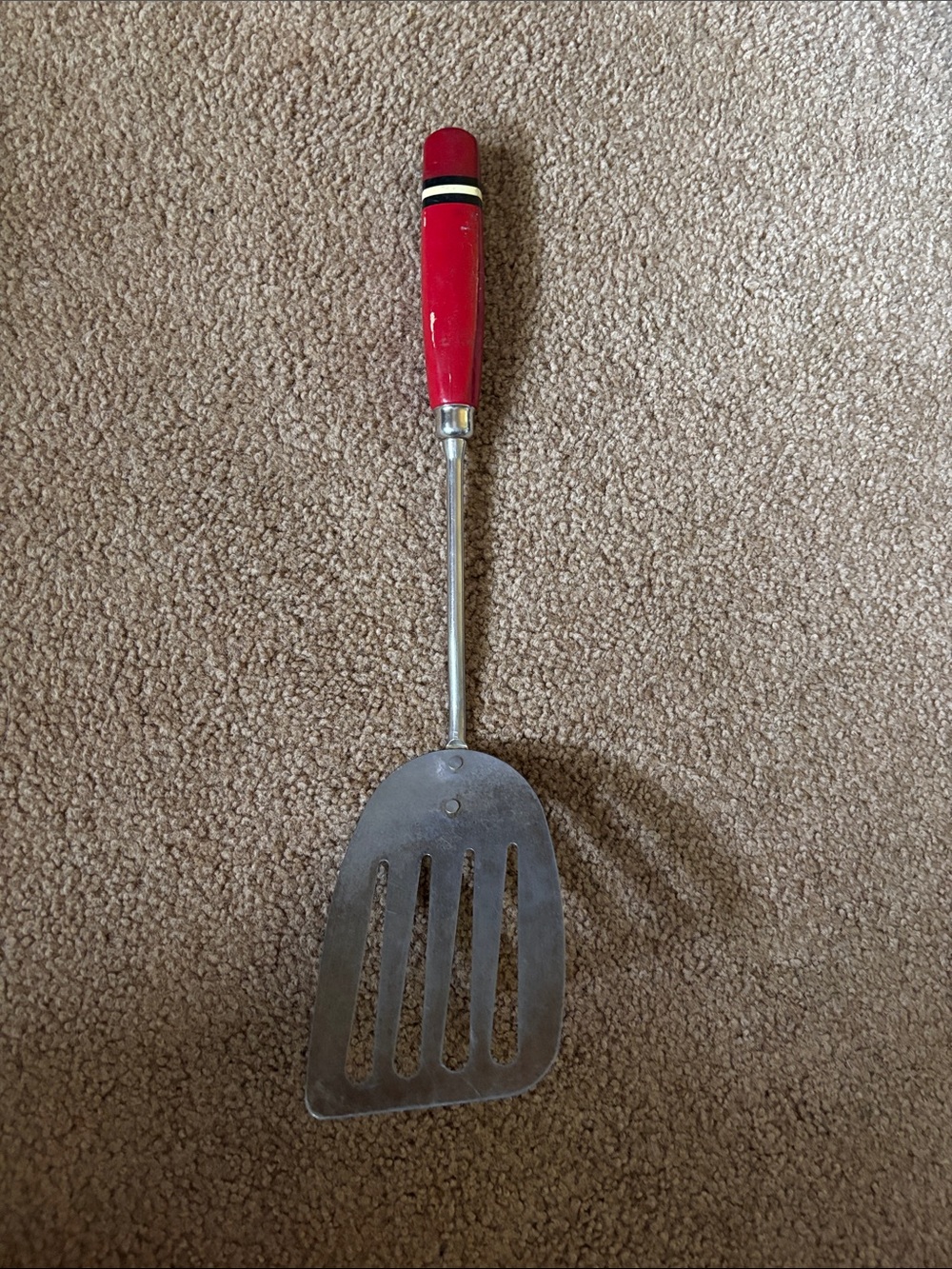 Red Handle Slotted Turner Spatula - Ecko A&J USA
